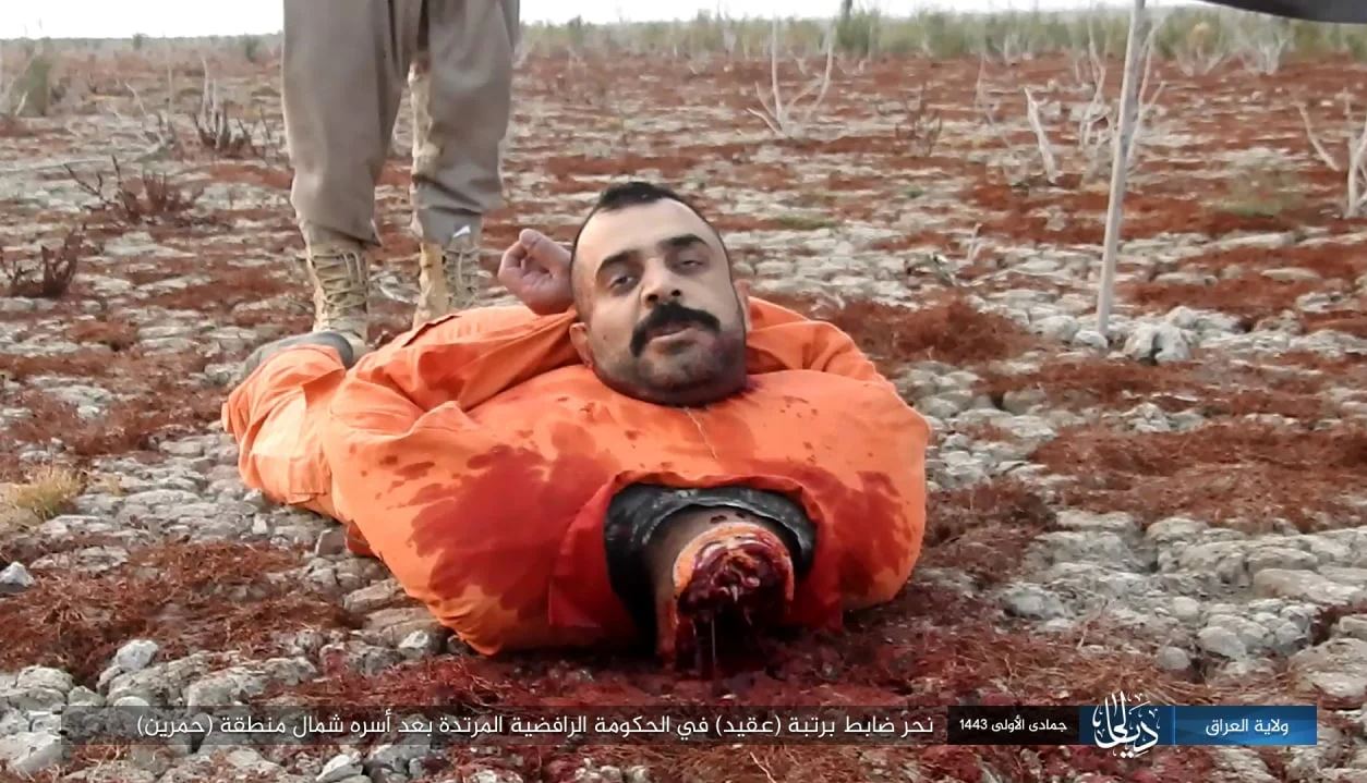 Isis has beheaded an Iraqi officer