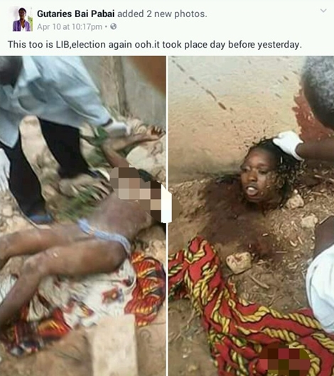 Young Lady Stripped Unclad And Beheaded By Unknown Gunmen