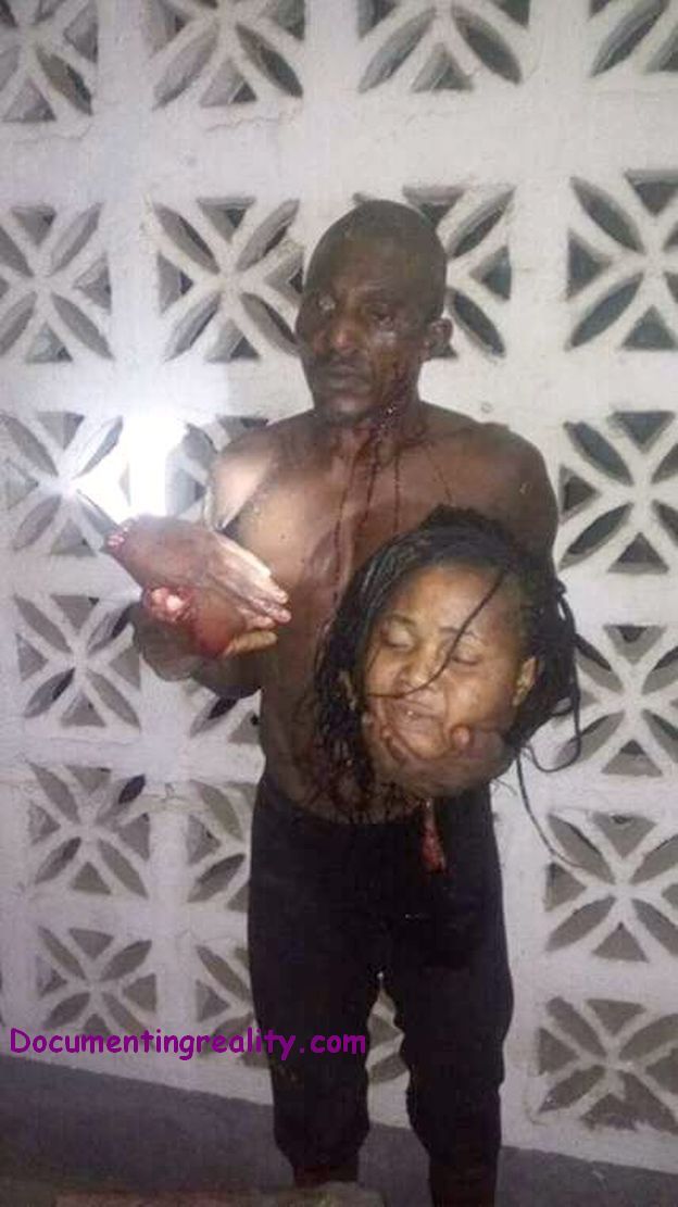 Nigerian man chopped off his girlfriend’s body for rituals