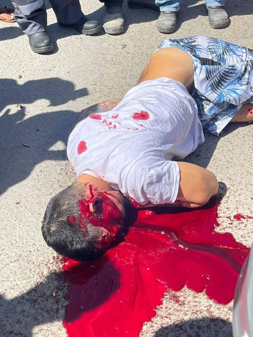 Nova Cidade neighborhood (Brazil) The man was shot dead by two motorcyclists