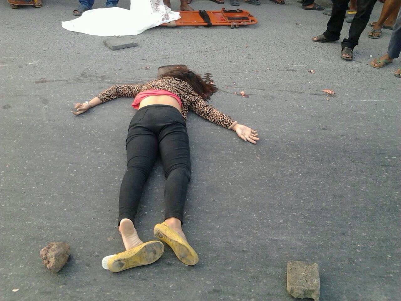 Thai girl had a tragic accident