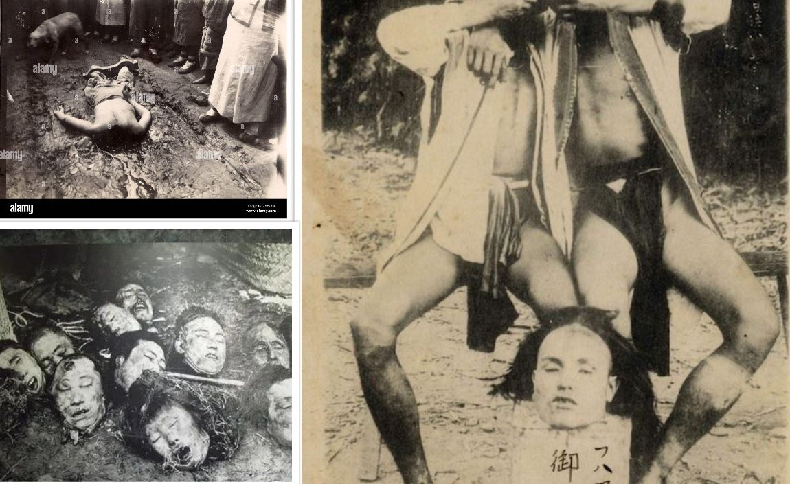 Compilation of classic beheading photos