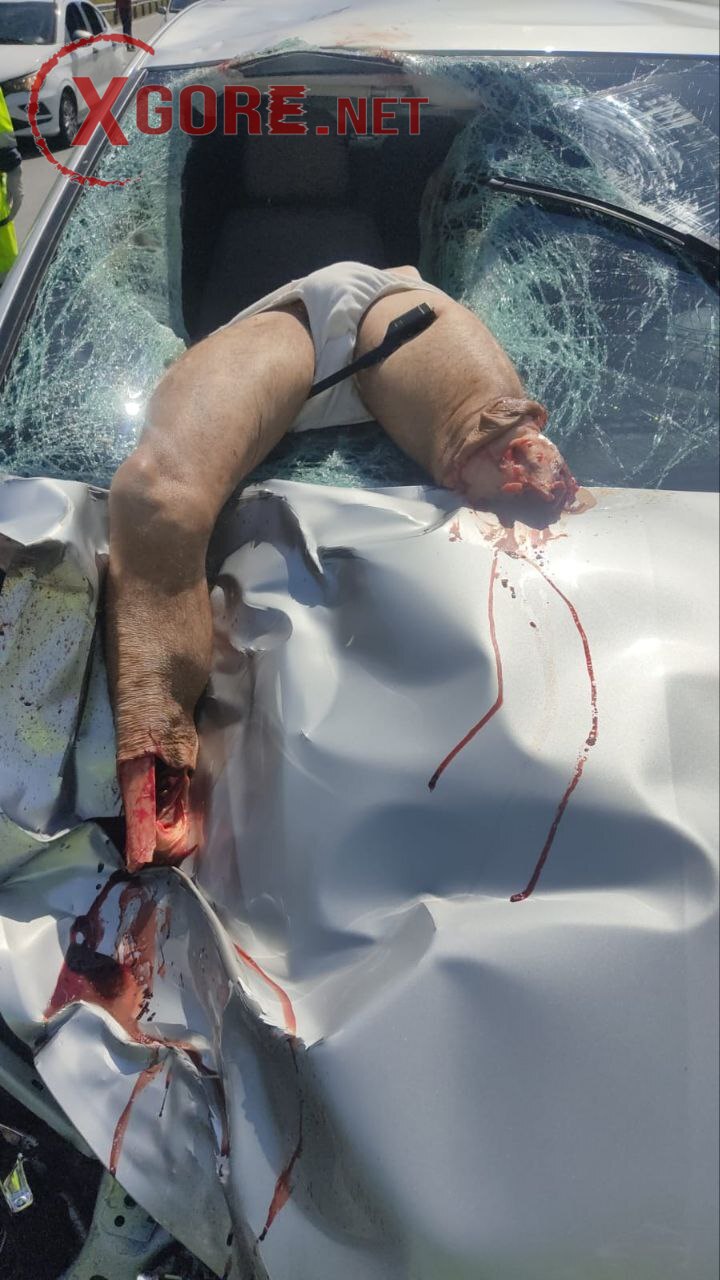 Horrific Car Accident in Brazil Leaves Man’s Body Mangled on Windshield