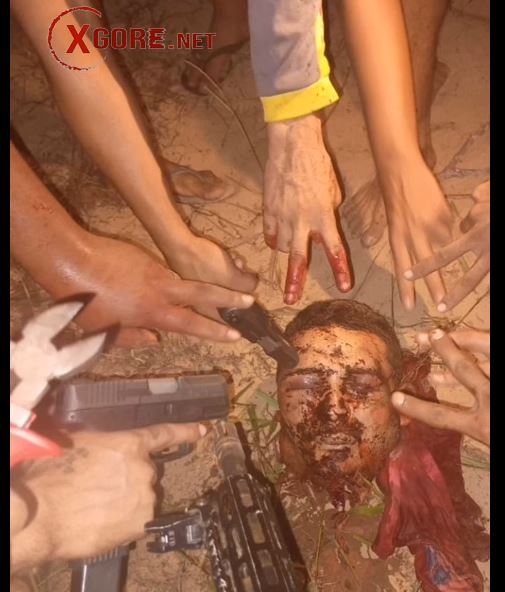 Brazil – chopping up rival members and taking pictures happily