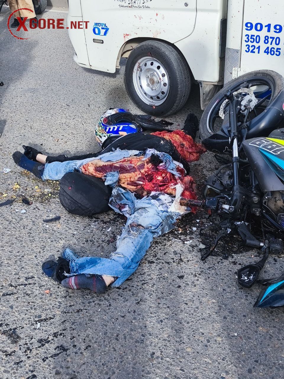 Motorcyclist Crushed to Death in Brutal Multi-Vehicle Collision Involving Ambulance and Tractor-Trailer