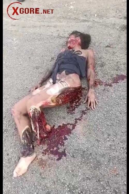 ex-husband runs over woman