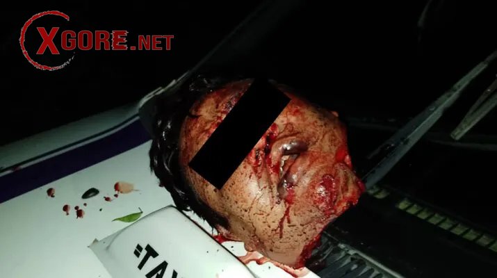 photos of severed heads left by gangs in Mexico 04