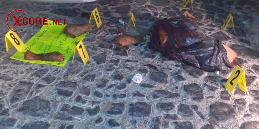 Dismembered Body Parts Found with Narcomensaje in Two Locations -02