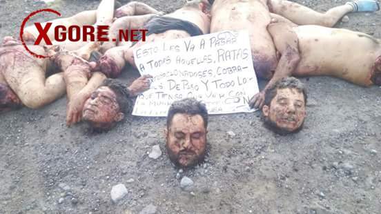 Perote, Veracruz-Puebla border: The mutilated bodies of three men reported missing