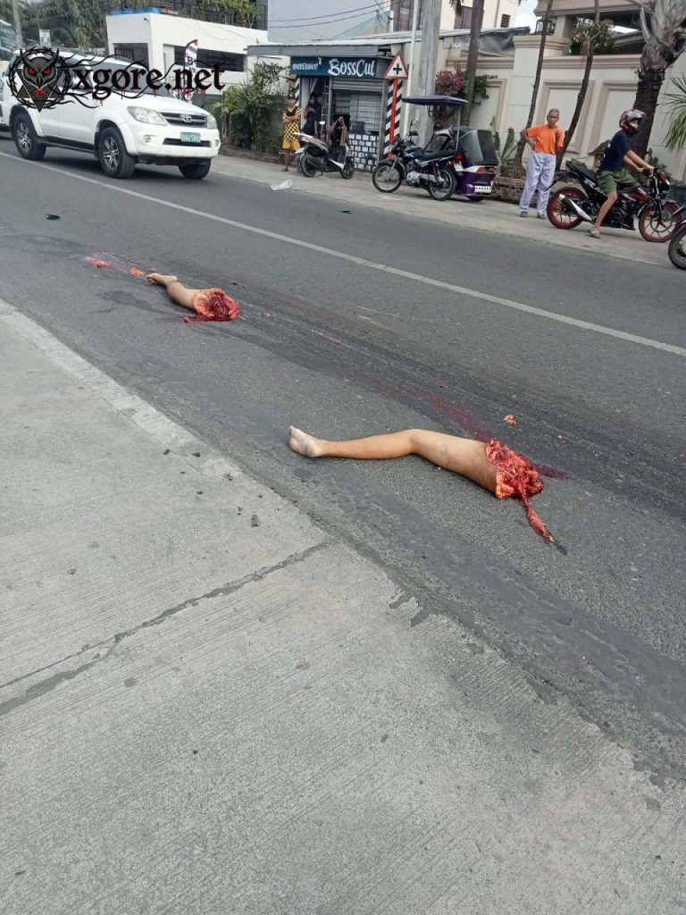 The man was torn to shreds after he deliberately threw himself under the truck 02