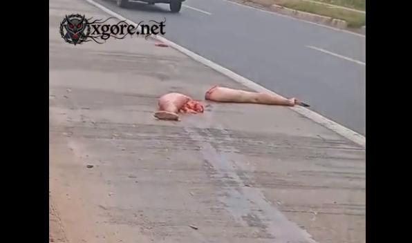 Elderly Woman Torn in Half by Two Pickup Trucks in Várzea Grande