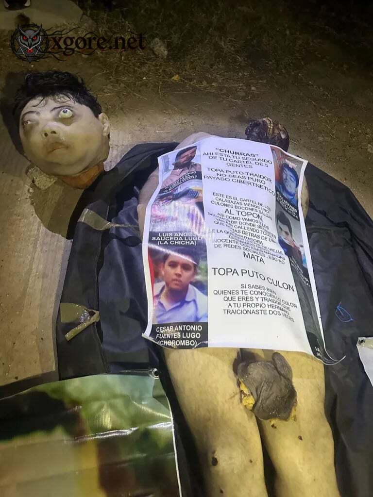 A severely mutilated male body was discovered dumped outside the 4 Ríos shopping plaza 05