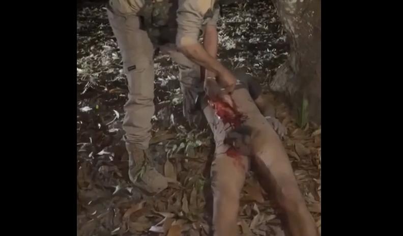 La Chapiza CJNG Tortures and Partially Executes Grupo Flechas Member in Brutal Video