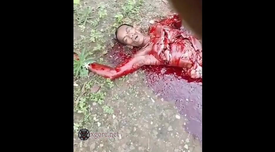 A brutal murder in Brazil- mutilated with a machete