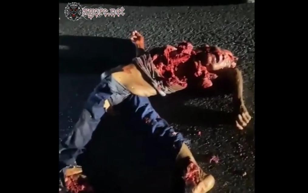 Guatemala - Man crushed by vehicle