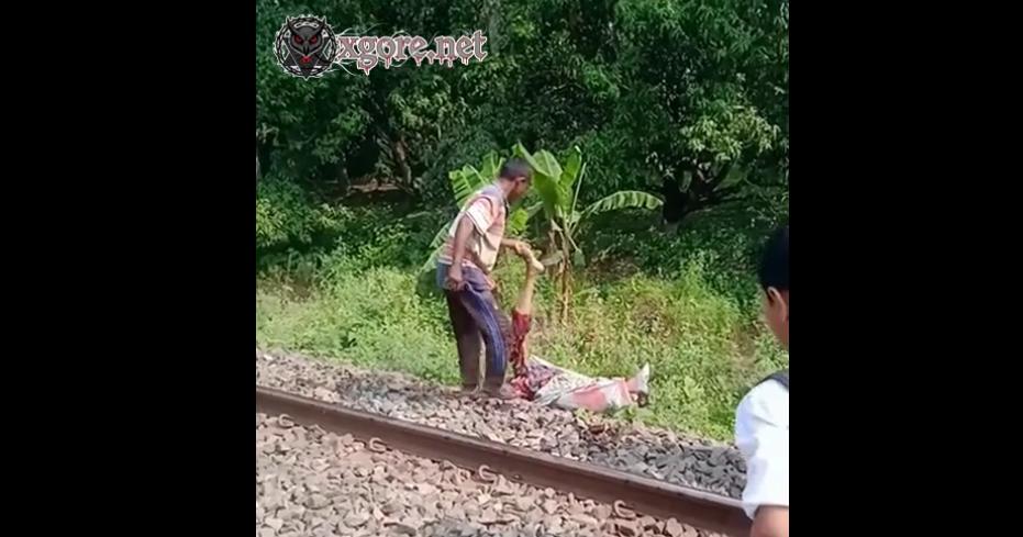 Unknown Woman Dismembered by Train in Charghat, Bangladesh