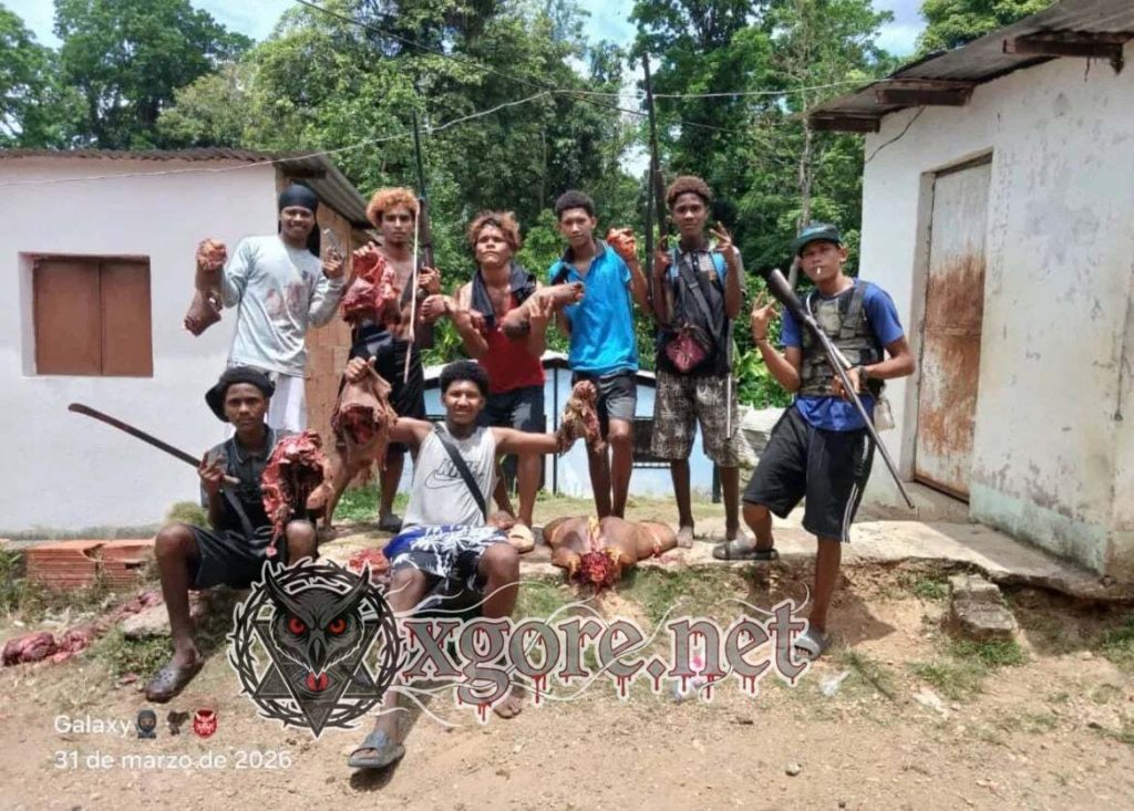 Venezuelan Gang Dismembers Rival and Publicly Displays Body in Shocking Video 02