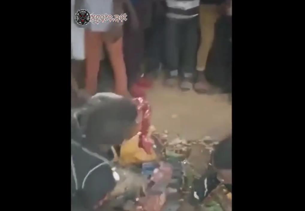 Gruesome Video from Congo Shows Crowd Butchering and Eating