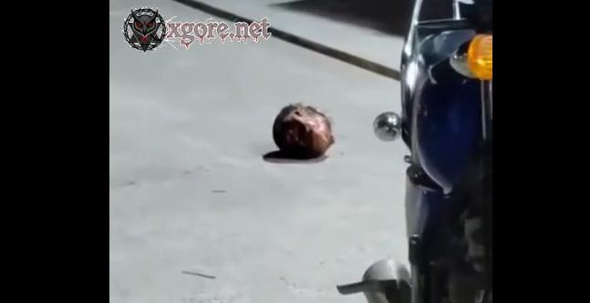 A severed head was found at a gas station