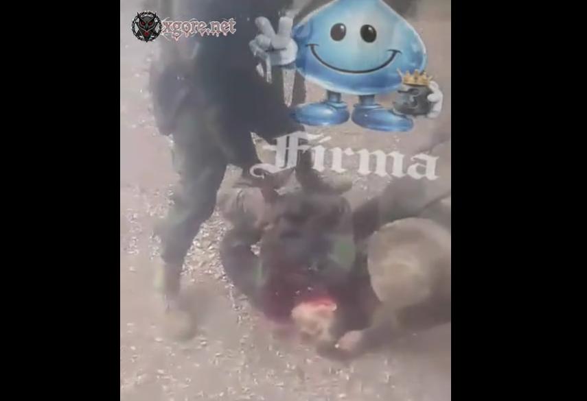 The man was beheaded by gang members