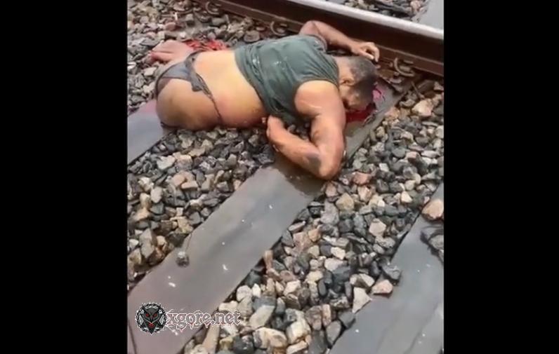 Gruesome Brazil Railway Video Captures Drunk Man Horrifically Killed with Legs Completely Severed