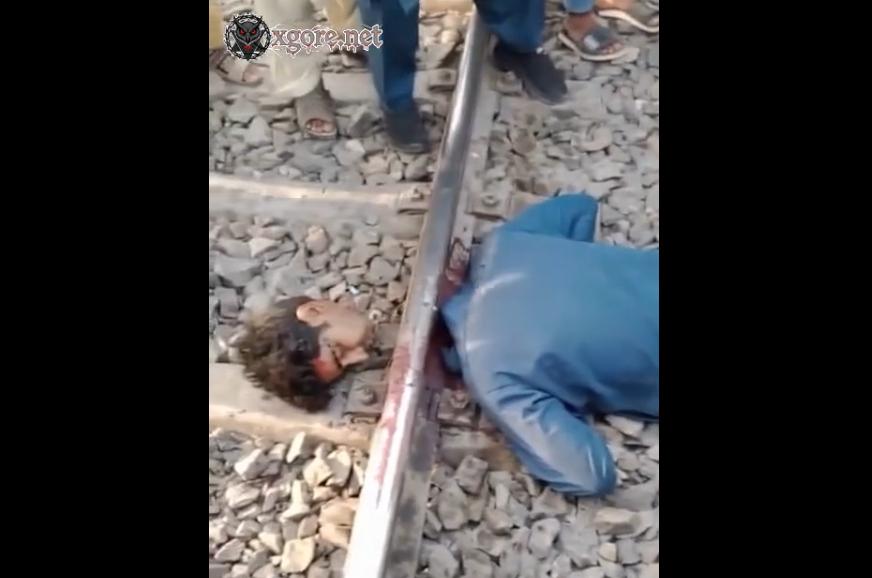 Man beheaded by train