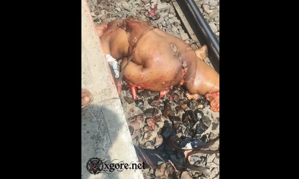 Gruesome Video Captures Man's Body Dismembered by Train, Severed Parts Scattered on Railway Tracks