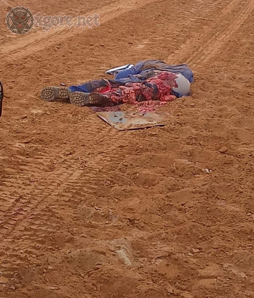 Man Crushed to Death by Reversing Truck on MT-247 Highway in Brazil 01