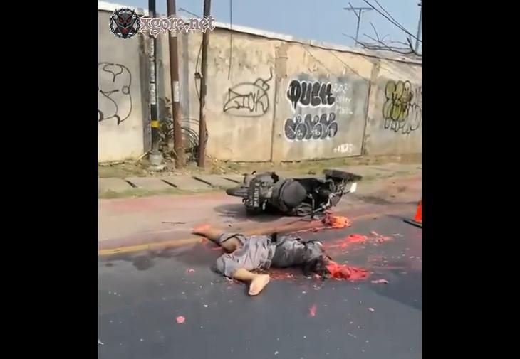 Motorcyclist Dies Instantly in Deadly Accident on Narogong Street, Bekasi