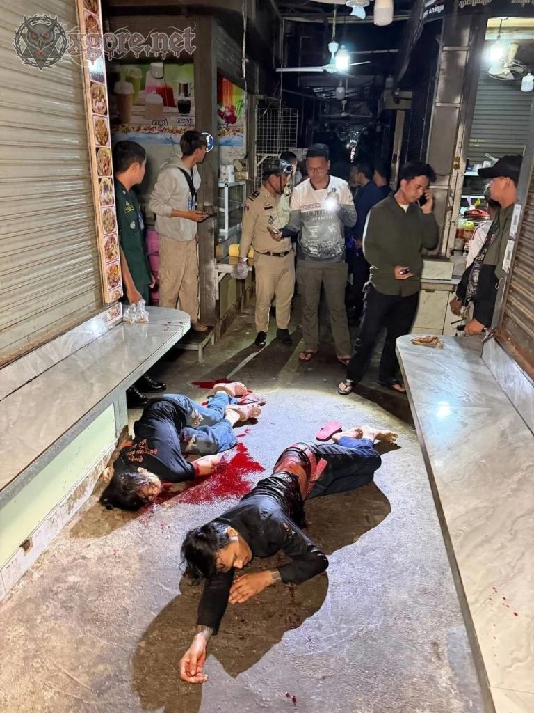 Woman Stabbed to Death in Blood Pool by Jealous Ex-Boyfriend in Sihanoukville, Cambodia 03